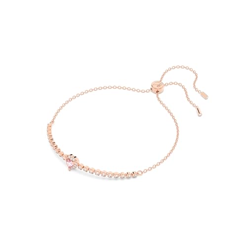 One bracelet, Heart, Pink, Rose gold-tone finish - Image 3